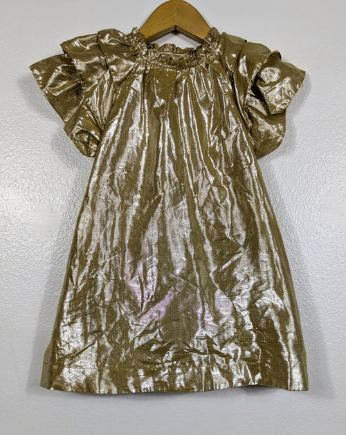 Metallic Gold Party Dress size 5